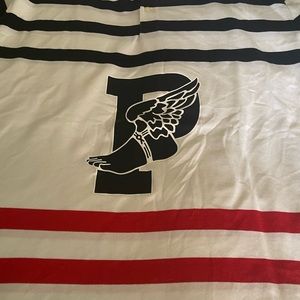 Polo Ralph Lauren red white and navy blue t shirt, size XXL,